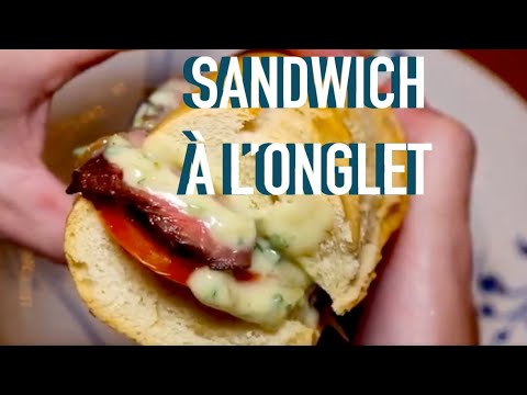 Sandwich à l'onglet & mayo à l'estragon - Recette steak béarnaise au sandwich - Recette # 220