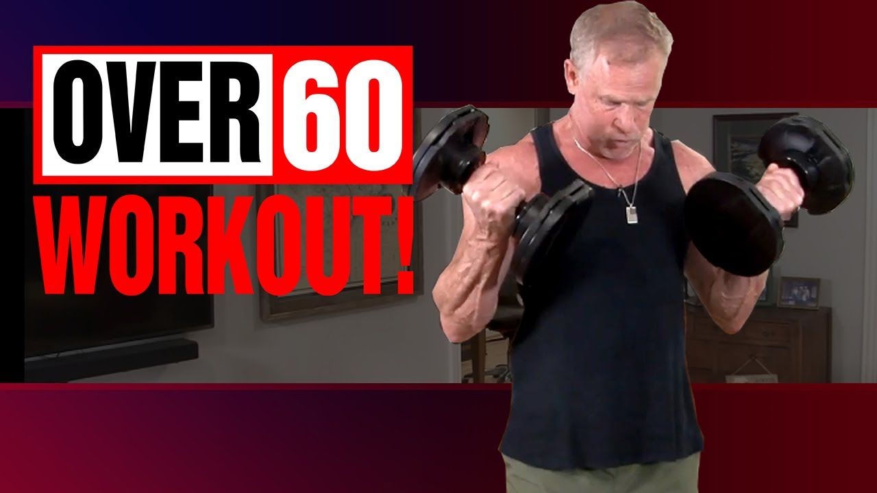 FULL BODY 15 Minute Workout For Men Over 60 (AT HOME WORKOUT!)