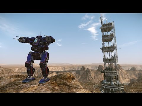MechWarrior Online Blackjack Arrow LPPC LMG Build Canyon Network