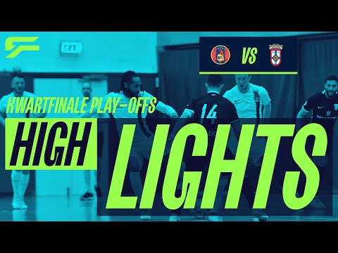 HIGHLIGHTS | Hovocubo/Veerhuys - OS Lusitanos | Kwartfinale Play-offs KvN | Eredivisie Futsal 24/25