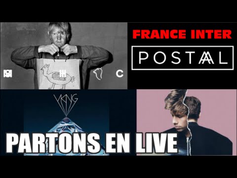 THE SHOES AVEC VKNG, POSTAAL ET SAGE AU STUDIO 105 DE FRANCE INTER DANS L'EMISSION PARTONS EN LIVE