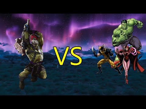 Mcoc | | Some 6*R4 Gladiator Hulk Fights