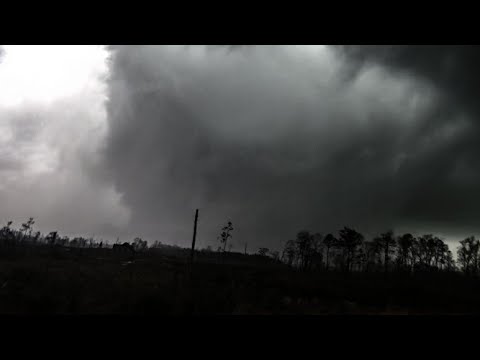 MASSIVE TORNADO! - EXTREMELY CLOSE INTERCEPT - Campbell, AL 03-17-2021