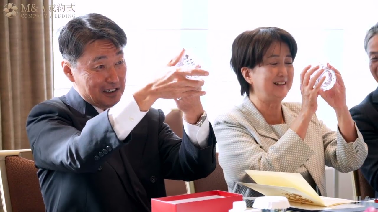 M&A成約式ムービー