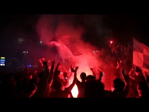 SSC Napoli: Exuberant cup celebration despite Corona