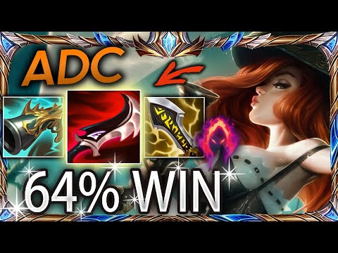 64%WIN!! Challenger MissFortune ADC vs Ezreal - Patch 11.12