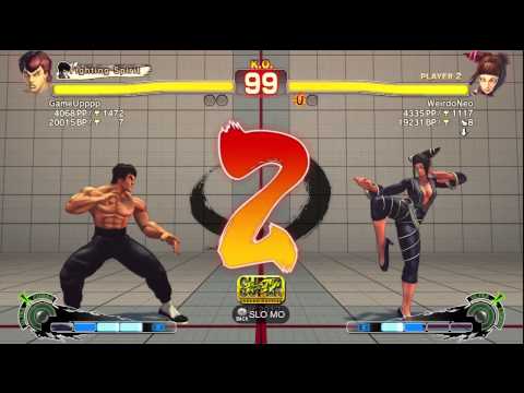 GameUpppp (Fei Long) Vs. WeirdoNeo (Juri)