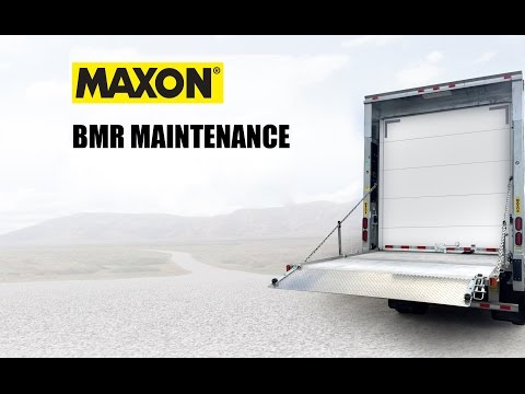 Maxon BMR Maintenance