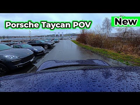 Porsche Taycan 2020 Test Drive RAW Footage POV