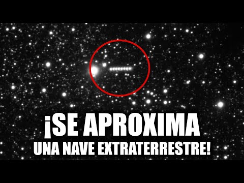 Is an alien spacecraft approaching Earth?