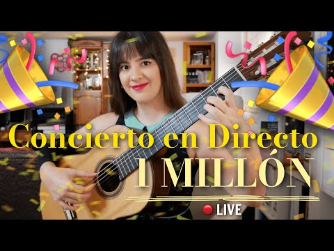 LIVE Concert and talk with you for a MILLION subscribers on YouTube