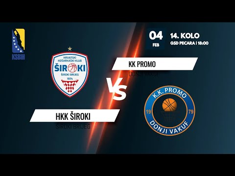 HKK Široki vs KK Promo - 14.kolo - KSBIH - 2022/2023
