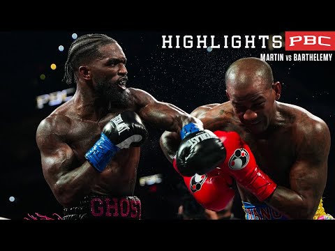 PBC FIGHT HIGHLIGHTS: Martin vs Barthelemy | December 6, 2025