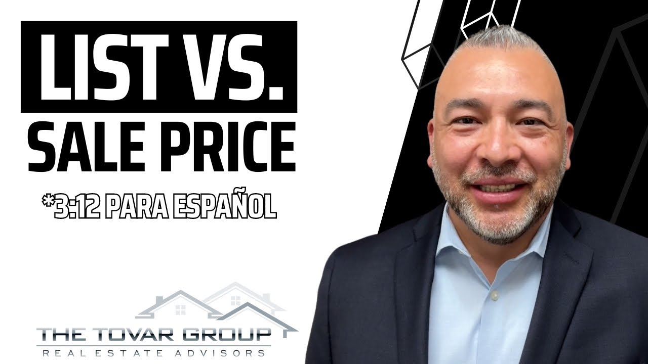 List Price vs. Sale Price: Your Guide to Real Estate Transactions