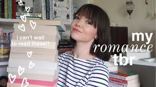 every romance book on my physical tbr