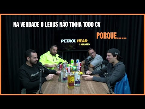 ACF explicando a historia do Lexus de 1000 cv