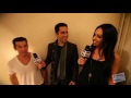 John Lloyd Young Backstage At JERSEY BOYS 2012