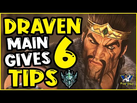 Platinum 3 Draven Main Gives 6 Best Adc Tips- Draven Guide For Beginners