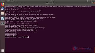 Installation SSL Certificate on Ubuntu/Linuxmint/Debian to Secure Apache