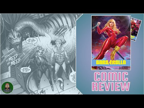 COMIC REVIEW: BARBARELLA: WOMAN UNTAMED | PULPY, RACY SCI-FI