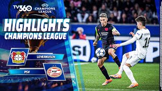 HIGHLIGHTS LEVERKUSEN VS PSV: SAIBARI GIẢI CỨU, TRẬN HÒA NGHẸT THỞ TẠI BAYARENA | UCL 25/26