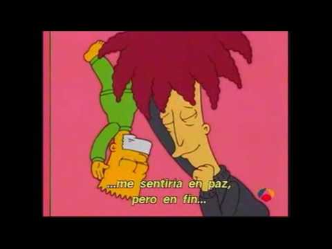 Canciones Simpson 14x06 Bob - I've Grown Accustomed To His Face VOSE