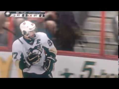 Sidney Crosby 7 Goal  Toe Drag Backhand   Pittsburgh Penguins 6 Ottawa Senators 2  May 22nd 2013 1