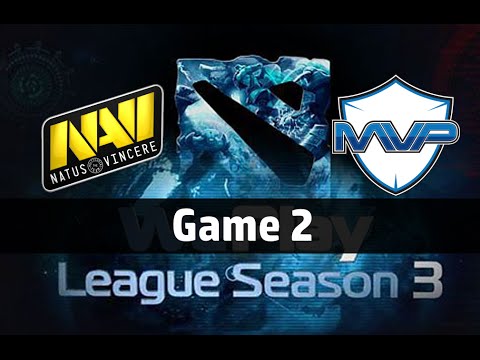 Navi vs MVP Pheonix Game 2 - Dota 2 WePlay League Season 3