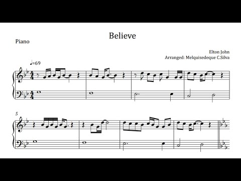 Believe - Elton John
