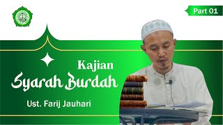 Download lagu KAJIAN TEKS KITAB SYARAH BURDAH  (HUDURAN RAMADHAN) - PART 1 mp3