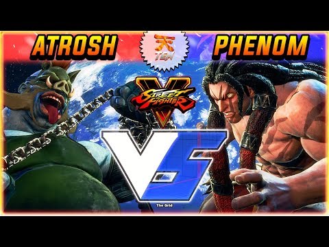 SFV/SF5 ✪ ATROSH VS PHENOM | FIRST TO 5 - STREET FIGHTER V