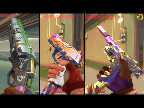 ALL VALORANT Agent Weapon Skins Showcase | In-Game Look & Sound