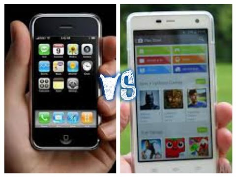 iPhone 4 vs Technology Happy Life Chinese Phone Comparison