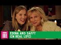 Edina And Saffy IRL Feat Jennifer Saunders And Beattie Edmondson