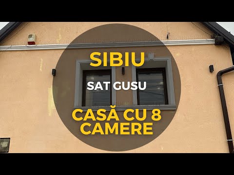 De vânzare | Casă cu 8 camere | sat Gusu, Sibiu 🏡👀