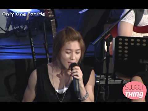 100728 Taemin Live singing - Only one for me(Soulstar) @ 'The Muzit' Recording