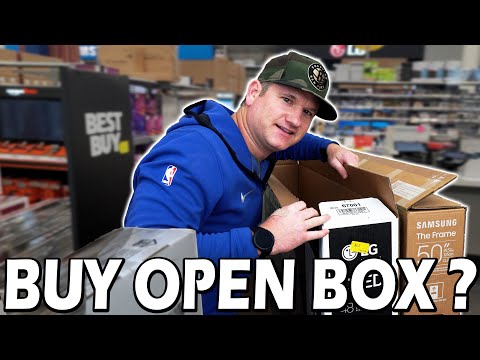 Open Box TVs - Should You Buy?  What to look out for...