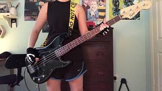 paralytic states — against me! (bass cover)