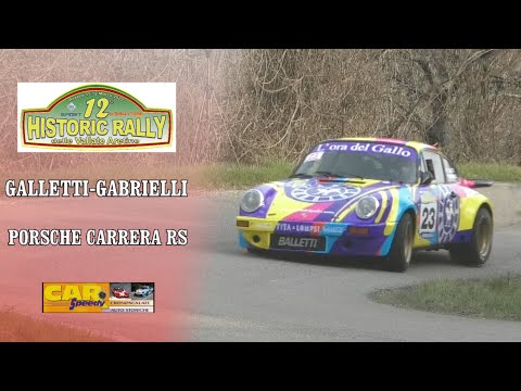 Historic Rally Vallate Aretine 2022 | Galletti-Gabrielli | Porsche Carrera RS