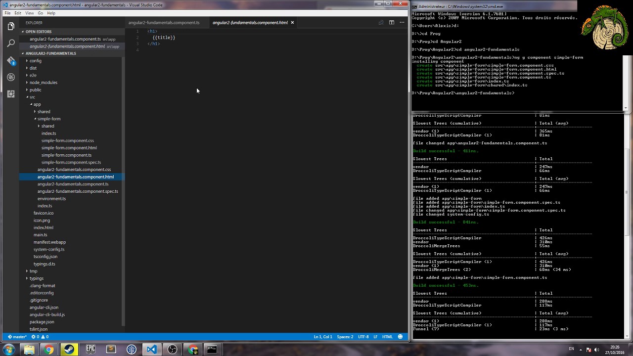 [Angular2 ] EggHead tuto