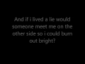 You me at six | Lived a lie | Lyrics 