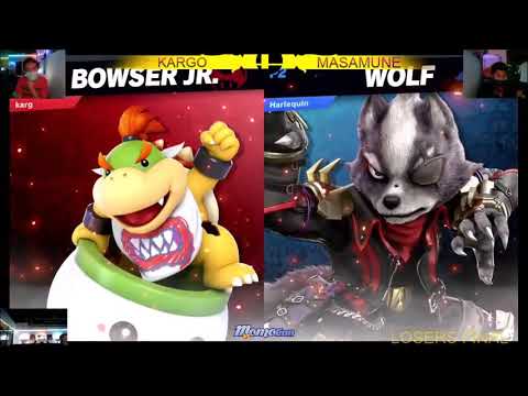 4o4 Ultimate Weekly IV - FTM| Kargo (Bowser Jr., Donkey Kong) vs 365| Masamune (Wolf) - Losers Final
