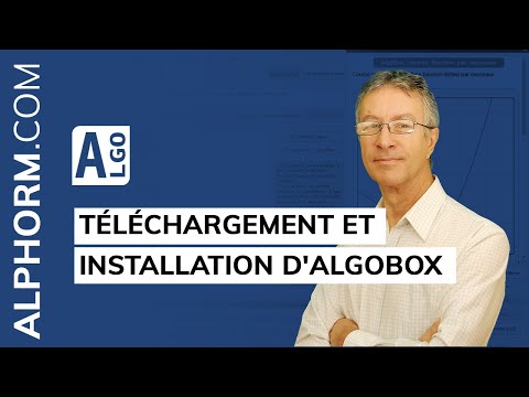 Comment télécharger et installer Algobox Vidéo Tuto