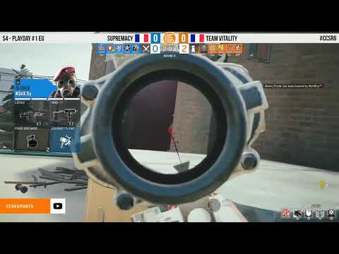 CCS R6 (PC) - Season 4 - EU - Supremacy vs. Team Vitality - Week 1