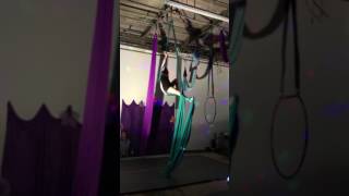 First solo.   Aerial silks.    Song Credit: Carina Round Feat. Aidan Hawken) &quot;Come Undone&quot;