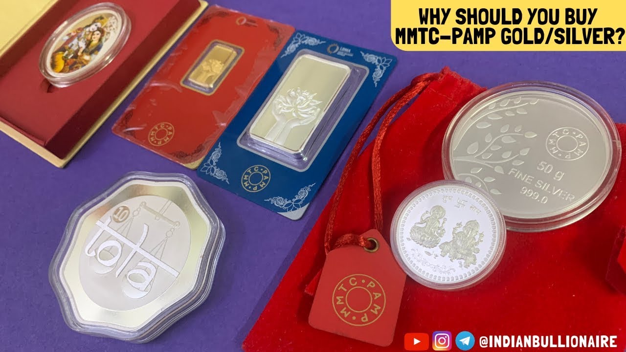 Watch video (हिन्दी) Why Buy MMTC-PAMP Gold & Silver MMTC PAMP Coins & Bars | Indian Bullionaire Now (हिन्दी) Why Buy MMTC-PAMP Gold & Silver MMTC PAMP Coins & Bars | Indian Bullionaire