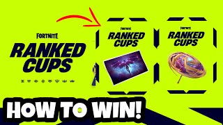 How To WIN The FREE GLIDER In EVERY RANKED CUP In Fortnite Season 2!