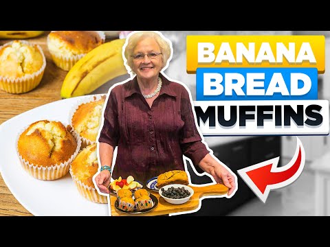 The Best Banana Bread Muffins Recipe!