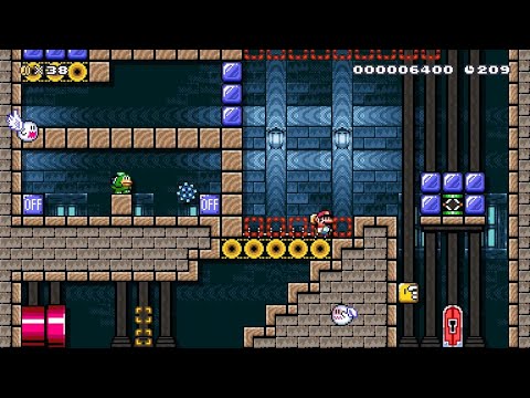 Super Mario Maker 2 - Tropical Jungle 4 by Droplit - No Commentary