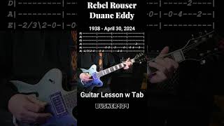 Rebel Rouser By Duane Eddy Guitar lesson with Tab R.I.P Apr 30, 2024 Gretsch G2655T Streamliner (6)